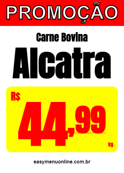 Cartaz Mercado Padrao 01