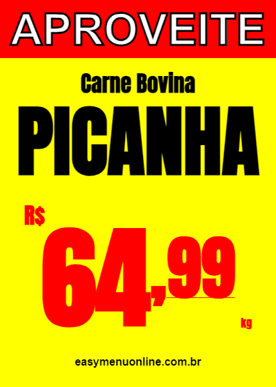 Cartaz Mercado Padrao 02