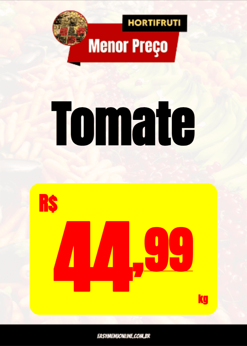 Cartaz Mercado Horfruti